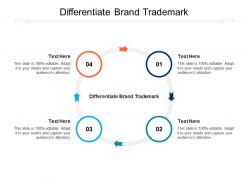 Differentiate brand trademark ppt powerpoint presentation file design inspiration cpb