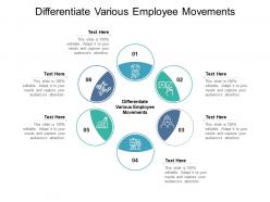 Differentiate various employee movements ppt powerpoint presentation show background images cpb
