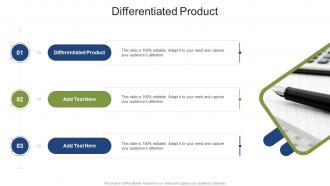 Differentiated Product In Powerpoint And Google Slides Cpb