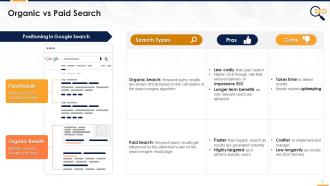 Differentiation between organic and paid search results edu ppt