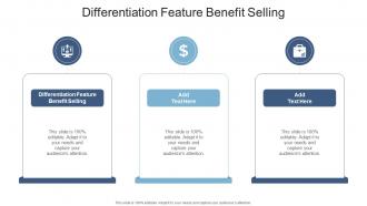 Differentiation Feature Benefit Selling In Powerpoint And Google Slides Cpb