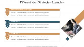 Differentiation Strategies Examples In Powerpoint And Google Slides Cpb