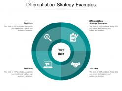 Differentiation strategy examples ppt powerpoint presentation show background cpb