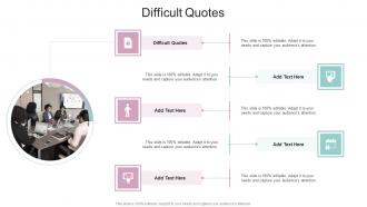 Difficult Quotes In Powerpoint And Google Slides Cpb