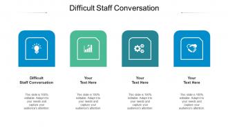 Difficult Staff Conversation Ppt Powerpoint Presentation Professional Example Cpb