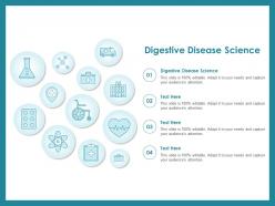 Digestive disease science ppt powerpoint presentation professional slides