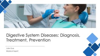 Digestive System Diseases Diagnosis Treatment Prevention PPT Information AT