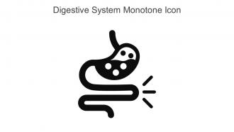 Digestive System Monotone Icon In Powerpoint Pptx Png And Editable Eps Format
