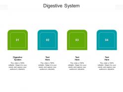 Digestive system ppt powerpoint presentation ideas display cpb