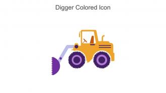 Digger Colored Icon In Powerpoint Pptx Png And Editable Eps Format