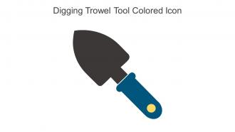Digging Trowel Tool Colored Icon In Powerpoint Pptx Png And Editable Eps Format