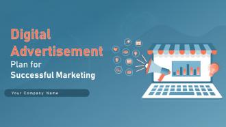Digital Advertisement Plan For Successful Marketing Powerpoint Presentation Slides
