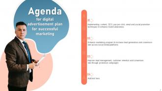 Digital Advertisement Plan For Successful Marketing Powerpoint Presentation Slides Content Ready