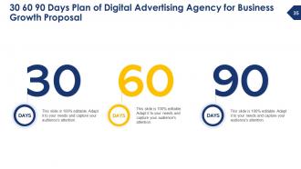 Digital Advertising Agency For Business Growth Proposal Powerpoint Presentation Slides