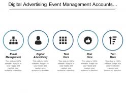 Digital advertising event management accounts receivable management enterprise management cpb