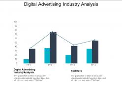 Digital advertising industry analysis ppt powerpoint presentation file graphic images cpb