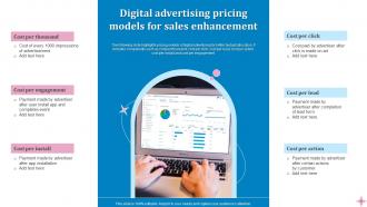 Digital Advertising Powerpoint Ppt Template Bundles Content Ready Visual