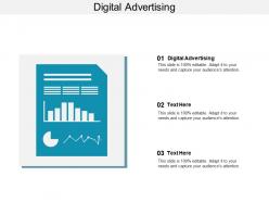 Digital advertising ppt powerpoint presentation file master slide cpb