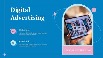 Digital Advertising Ppt Powerpoint Presentation Portfolio Deck
