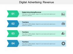 Digital advertising revenue ppt powerpoint presentation file portfolio cpb