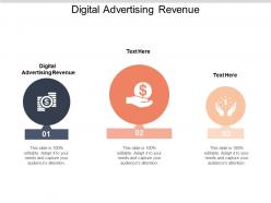 Digital advertising revenue ppt powerpoint presentation infographics graphics example cpb