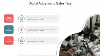 Digital Advertising Sales Tips In Powerpoint And Google Slides Cpb