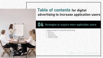 Digital Advertising To Increase Application Users Powerpoint Presentation Slides Attractive Colorful
