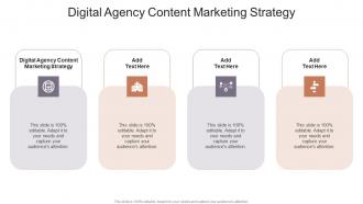 Digital Agency Content Marketing Strategy In Powerpoint And Google Slides Cpb
