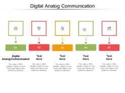 Digital analog communication ppt powerpoint presentation infographic template professional cpb
