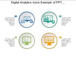 Digital analytics icons example of ppt presentation