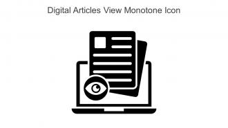 Digital Articles View Monotone Icon In Powerpoint Pptx Png And Editable Eps Format