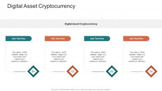 Digital Asset Cryptocurrency In Powerpoint And Google Slides Cpb