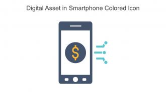 Digital Asset In Smartphone Colored Icon In Powerpoint Pptx Png And Editable Eps Format