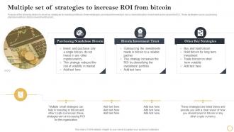 Digital Asset Investment Guide Multiple Set Of Strategies To Increase ROI From Bitcoin