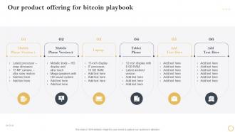Digital Asset Investment Guide Our Product Offering For Bitcoin Playbook