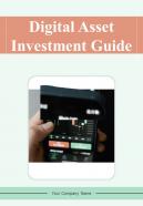 Digital Asset Investment Guide Report Sample Example Document