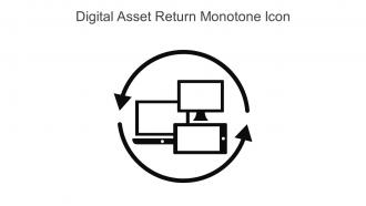 Digital Asset Return Monotone Icon In Powerpoint Pptx Png And Editable Eps Format