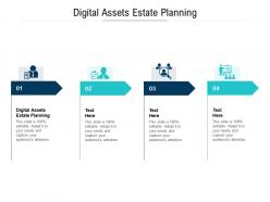 Digital assets estate planning ppt powerpoint presentation layouts clipart cpb