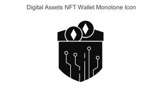 Digital Assets NFT Wallet Monotone Icon In Powerpoint Pptx Png And Editable Eps Format