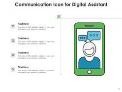 Digital Assistant Communication Depicting Service Automobile Individual
