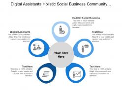 Digital assistants holistic social business community management swarm working