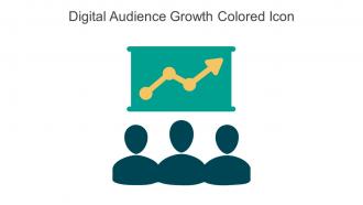 Digital Audience Growth Colored Icon In Powerpoint Pptx Png And Editable Eps Format