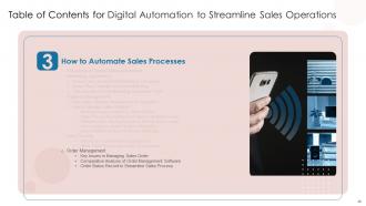 Digital Automation To Streamline Sales Operations Powerpoint Presentation Slides