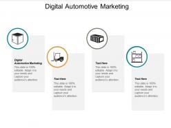 Digital automotive marketing ppt powerpoint presentation outline styles cpb