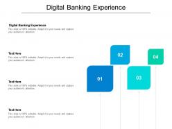 Digital banking experience ppt powerpoint presentation outline smartart cpb