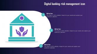Digital Banking Risk Management Icon