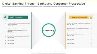 Digital Banking Through Banks And Consumer Prospective
