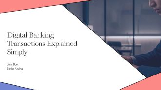 Digital Banking Transactions Explained Simply PPT PowerPoint AT