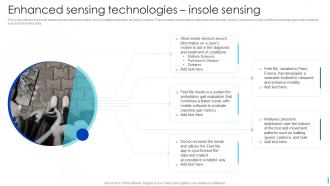 Digital Biomarkers It Enhanced Sensing Technologies Insole Sensing