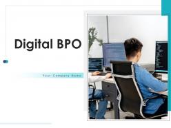 Digital BPO Business Strategy Managing Organizational Social Media